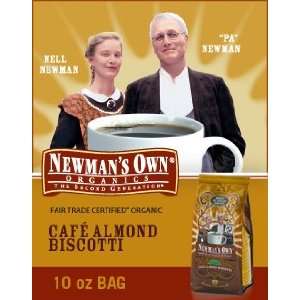 Newmans ~ CAFE ALMOND BISCOTTI Auto Drip Coffee ~ 10 oz Bag  