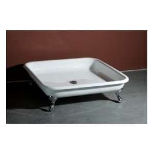  Canyon Bath 42 Square Free Standing Cast Iron Shower Tray 