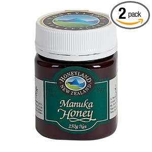 Honeyland Manuka Honey, 8 Ounce Jars (Pack of 2)  Grocery 
