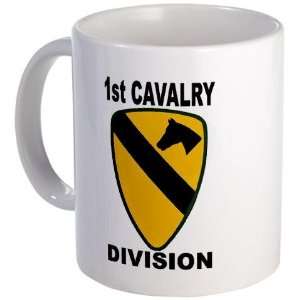  1ST CAVALRY DIVISION Military Mug by  Kitchen 