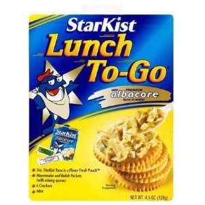 Starkist Lunch To Go, Chunk White Albacore in Water, 4.1 oz packages 