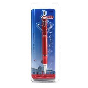  PlanePer Clips PCP4186 Tango Red Pen  Black Ink: Office 