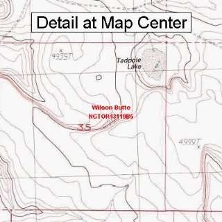   Map   Wilson Butte, Oregon (Folded/Waterproof)