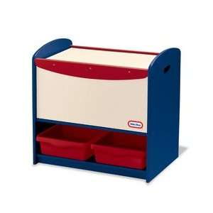  Little Tikes: Wood Toy Box with Bins   New Americana: Home 