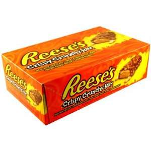 Reeses Crispy Crunchy Bar 24 Bars  Grocery & Gourmet Food