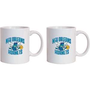  Hunter New Orleans Hornets 2 Pack C Handle Mugs: Sports 