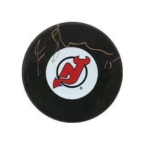  Jamie Langenbrunner Autographed Hockey Puck Sports 