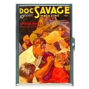 Doc Savage 1935 Spook Pulp ID Holder, Cigarette Case or Wallet MADE 