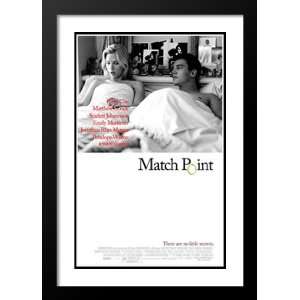  Match Point 20x26 Framed and Double Matted Movie Poster 