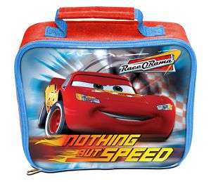 Cars Race Rama DISNEY OFFICIAL Lunch Bag Box Insulated  