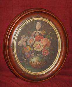 Old Master Style Floral Still Life Painting Antique  