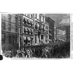  Great Financial Panic,Broad St,Stock Exchange,1873