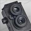 Vintage Style Black Film DIY 35mm Twin Lens Lomo Reflex TLR Camera 