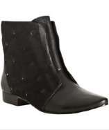 style #308729501 black suede Amira studded ankle boots