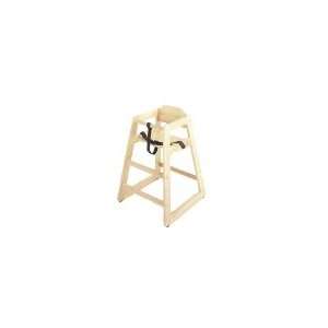  GET HC 100N KD   Commercial Hardwood High Chair, Natural 