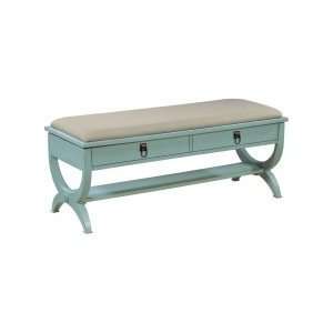Ty Pennington Bed Bench Blue Moon Finish by Howard Miller  
