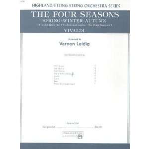  The Four Seasons (Spring, Winter, Autumn) Conductor Score 