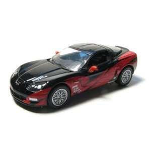  2008 Chevy Corvette Z06 1/64 Black w/Red: Toys & Games