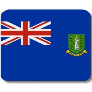  British Virgin Islands Flag Mousepad Mouse Pad Mat: Office 