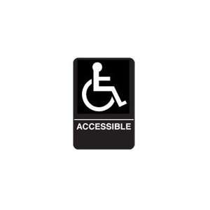  Don Jo Sign Handicap Accessible #HS 9070 06: Patio, Lawn 
