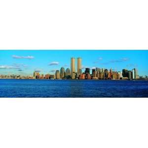 Panoramic Wall Decals   New York City Skyline 6 (4 foot wide Removable 