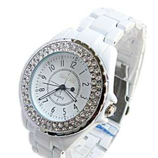   lady luxury Crystal diamond Black couple lovers Wrist Watch SN7  