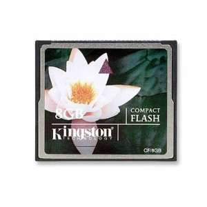  Kingston CF/8GB Compact Flash Card   8GB: Computers 