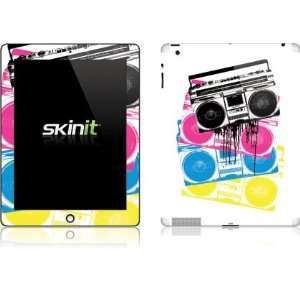  Skinit 80s Boom box Graphics Vinyl Skin for Apple iPad 2 