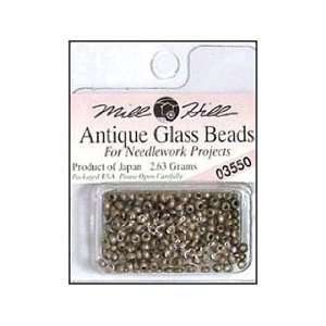  Satin Chocolate Antique Seed Beads: Arts, Crafts & Sewing