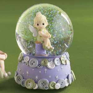 The Swiss Colony Precious Moments Tinkerbell Snowglobe  