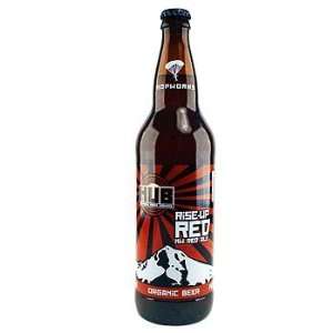  HUB Organic Rise Up Red Ale: Hopworks Urban Brewing 22oz 