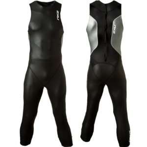  2XU Elite LD Swim Skin Black/Silver, XL: Sports & Outdoors