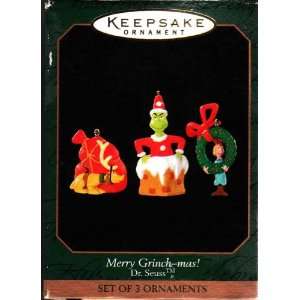 Keepsake Merry Grinch mas Christmas Ornament: Home 