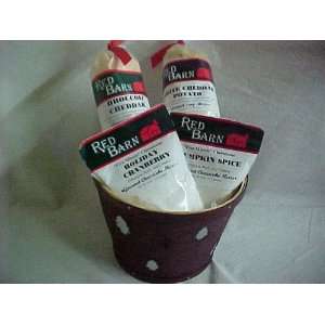 Gourmet Gift Basket of Cheesecake and Soup Mixes  Grocery 