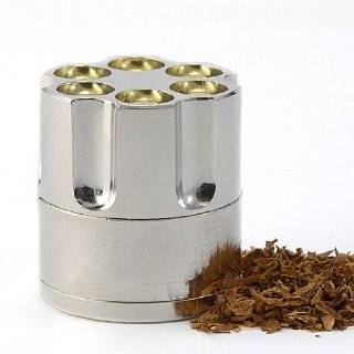   Bullet Cylinder Design Metal Spice Herb Mini Grinder Pollen w Gift