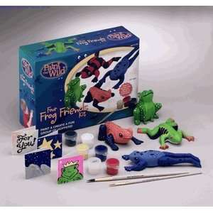  Four Frog Friends Paint the Wild Kit Toys & Games