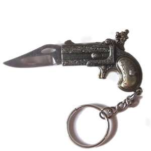  Brass Dragon Gun Knife Keychain: Everything Else
