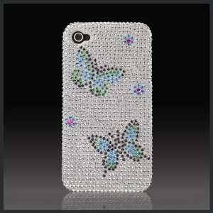   crystal bling case cover for Apple iPhone 4: Cell Phones & Accessories