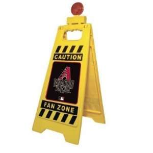 : Arizona Diamondbacks 29 inch Caution Blinking Fan Zone Floor Stand 