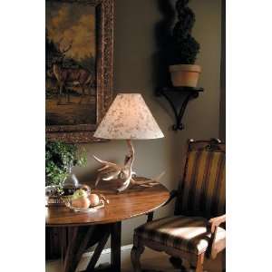  The Whitetail Antler 25 Table Lamp