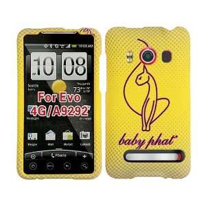  Yellow Cat Baby Phat Rubberized Faceplate Hard Crystal 