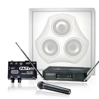 Wireless Conference Room Sound System 1 Vector Ceiling Speaker, Mixer 
