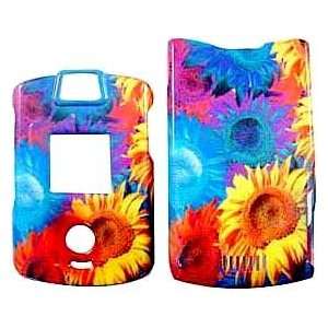  Sun Flower   Motorola RAZR V3 V3c V3m Hard Case 