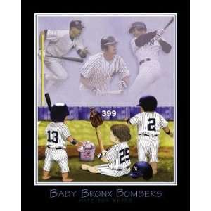  Harrison Woods   Baby Bronx Bombers Canvas: Home & Kitchen