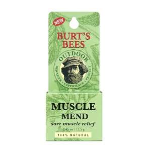  Burts Bees Muscle Mend, .45 Ounce Jars (Pack of 3 