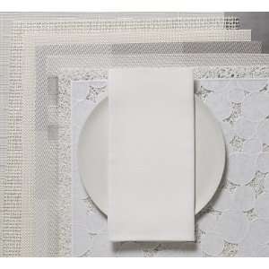  Chilewich 0700 NAPK Linen Napkin (Set of 8) Color White 