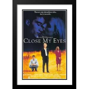 Close My Eyes 32x45 Framed and Double Matted Movie Poster   Style A 