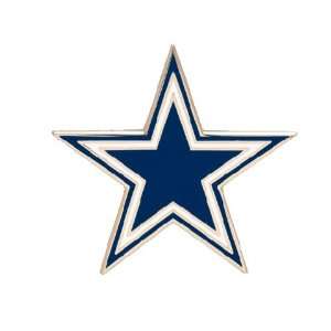  Dallas Cowboys NFL Star Logo Pin: Sports & Outdoors