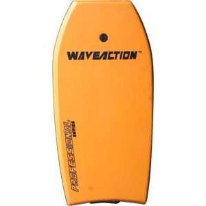  Wave Action Pro 37 Yellow Bodyboard: Sports & Outdoors