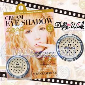 KOJI Dolly Wink Cream Eye Shadow Nudy Glamorous 01 GOLD  